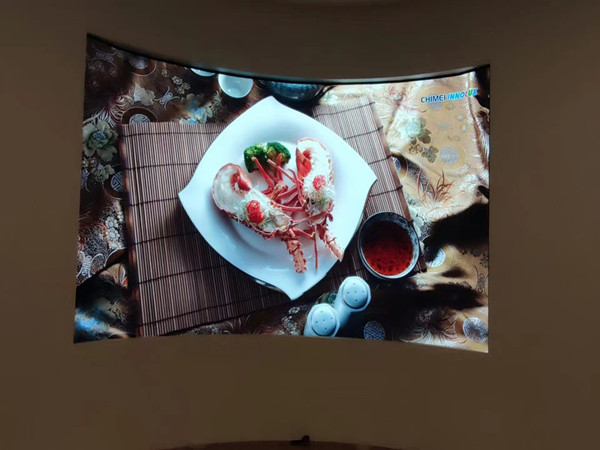 兰考室内P2.5弧形LED屏